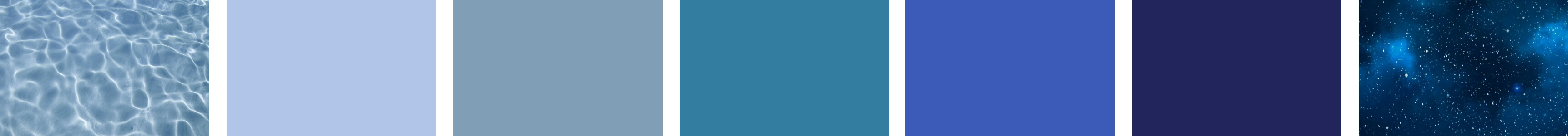 Sfumature di blu