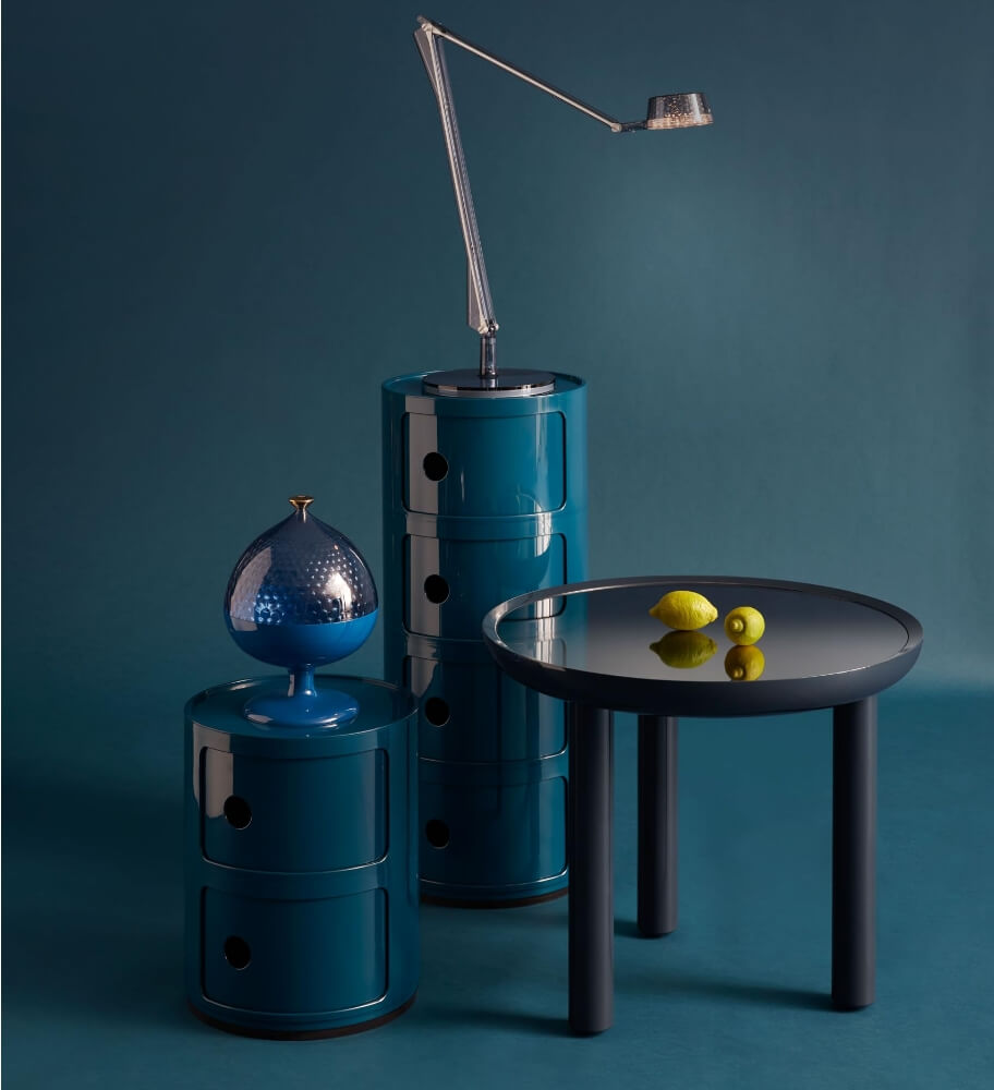 Componibili Kartell blu